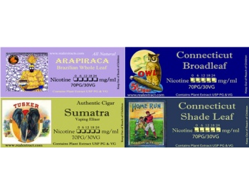 Cigar Sample Pack #2 Salt Nic