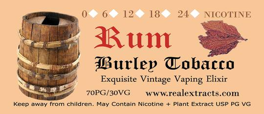 Rum Burley Tobacco
